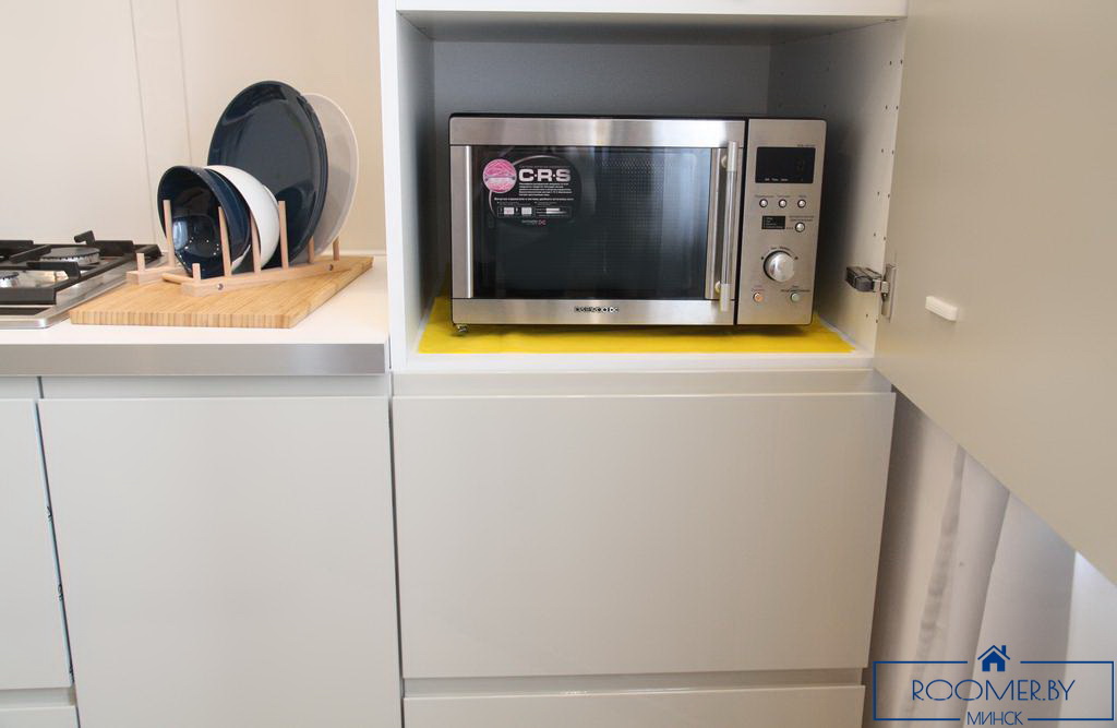 Однокомнатная квартира в Минске на Красноармейской кухня