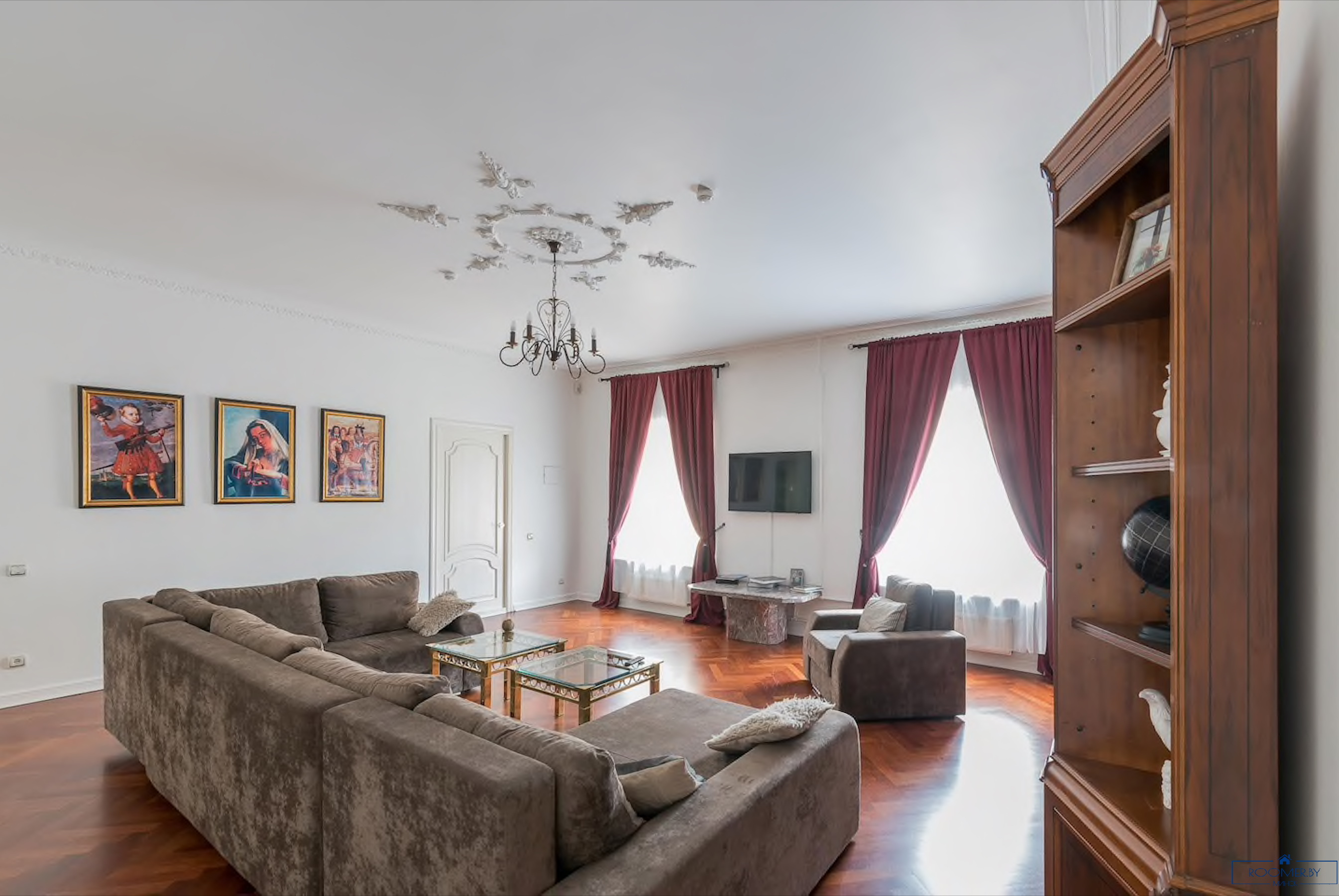 Пятикомнатная квартира на сутки Минск проспект Независимости, 14 спальня