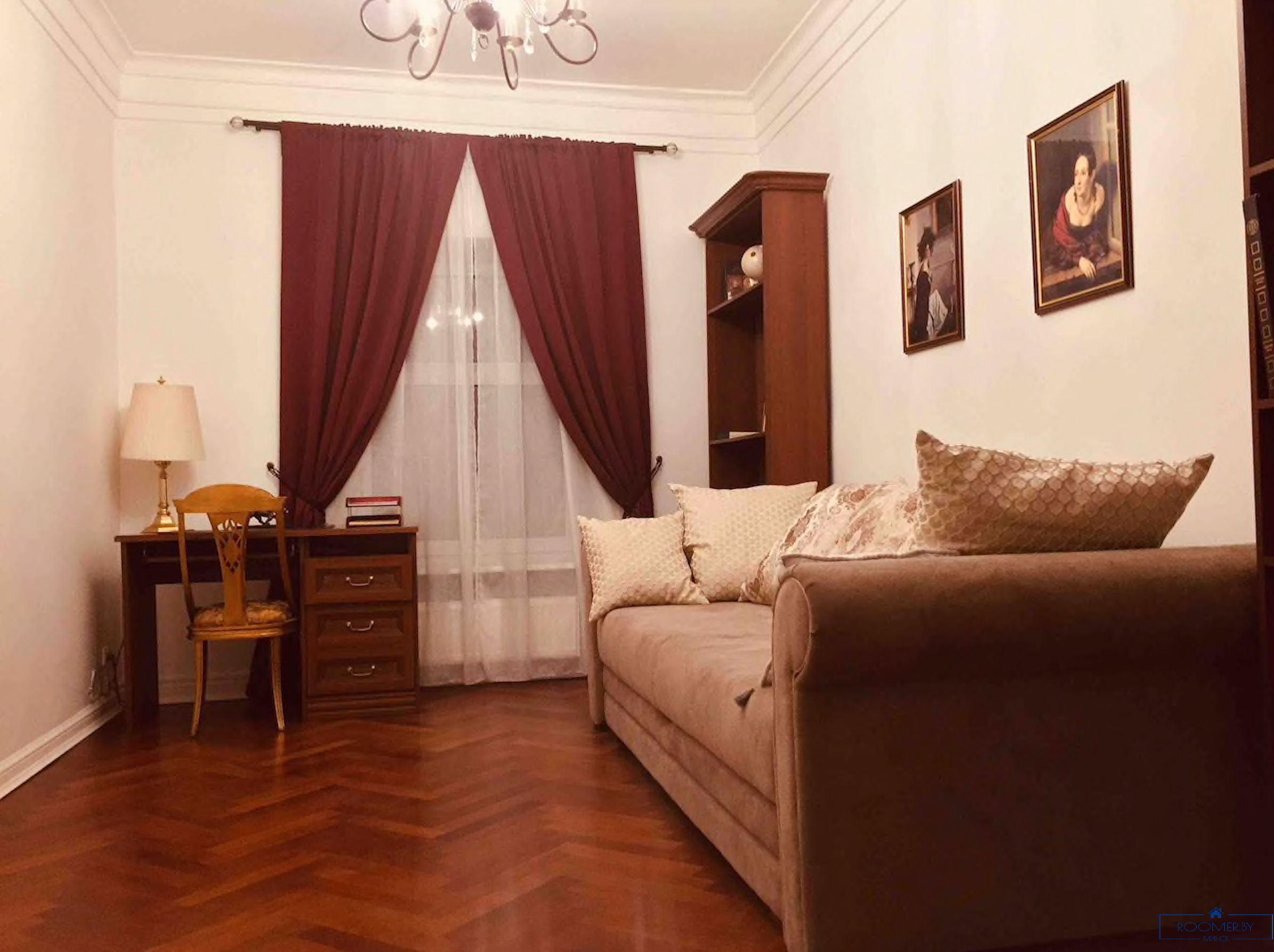 Пятикомнатная квартира на сутки Минск проспект Независимости, 14 спальня