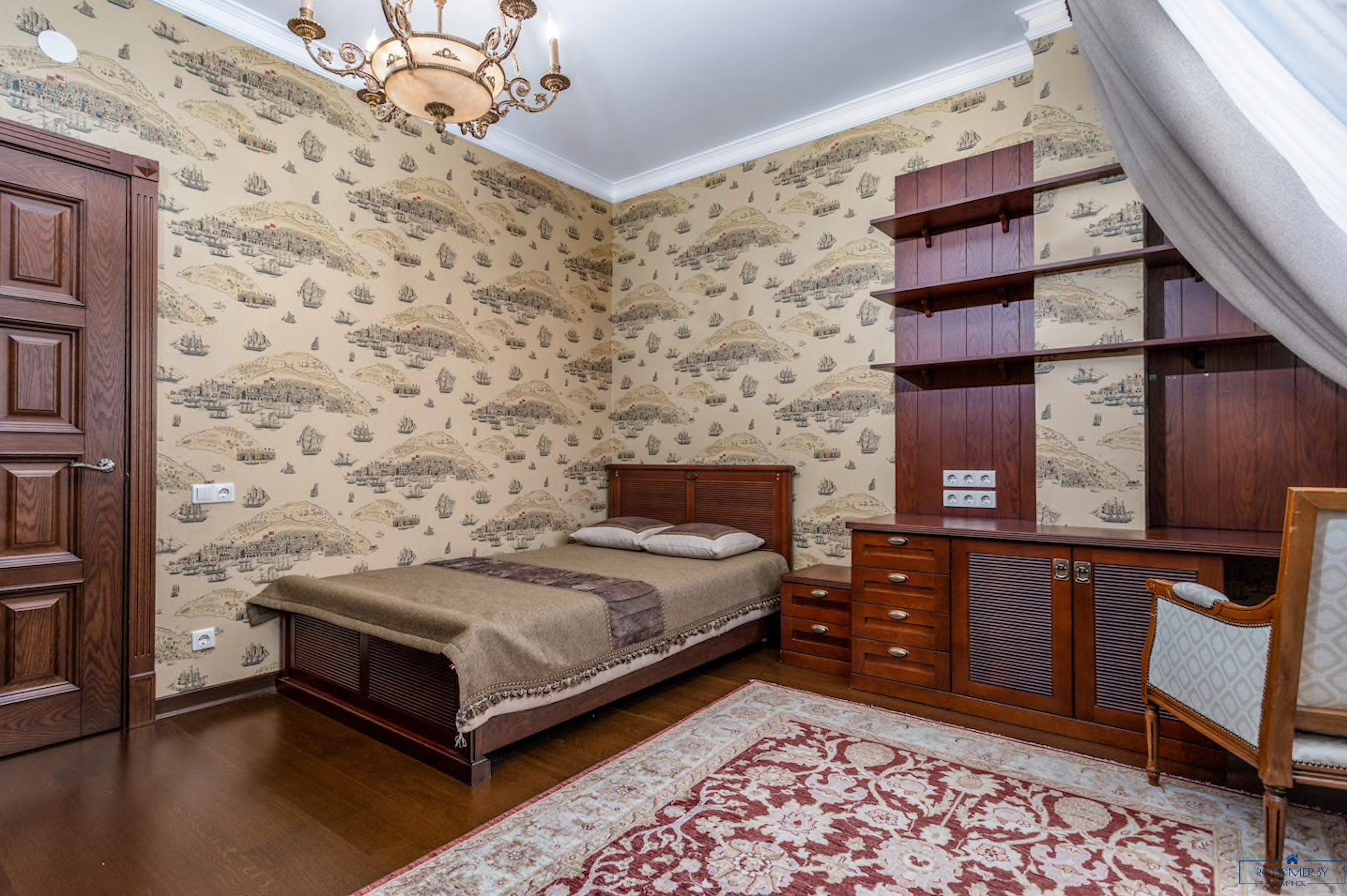 Пятикомнатная квартира на сутки Минск проспект Независимости, 23 спальня