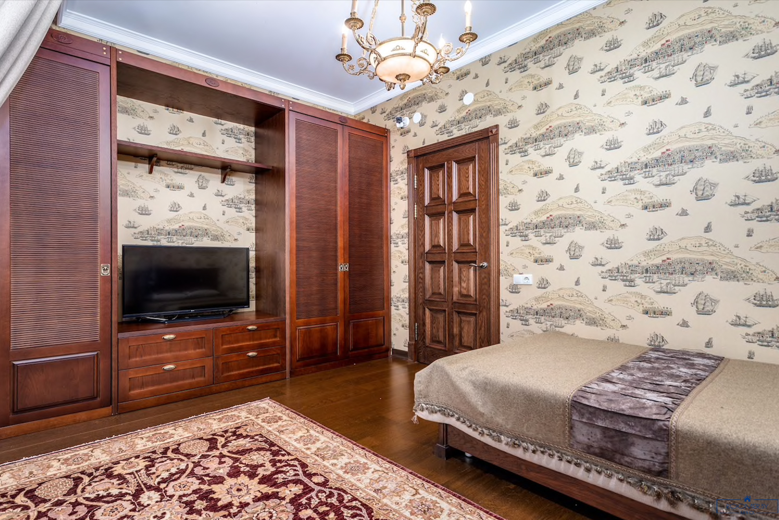 Пятикомнатная квартира на сутки Минск проспект Независимости, 23 спальня