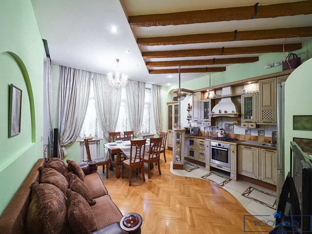 Квартира на сутки в Минске возле метро Площадь Ленина гостиная