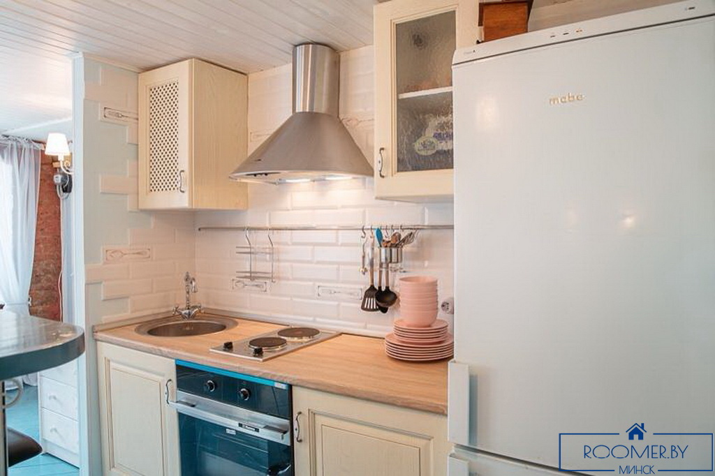 Квартира на сутки в Минске на улице Маркса, 8 кухня