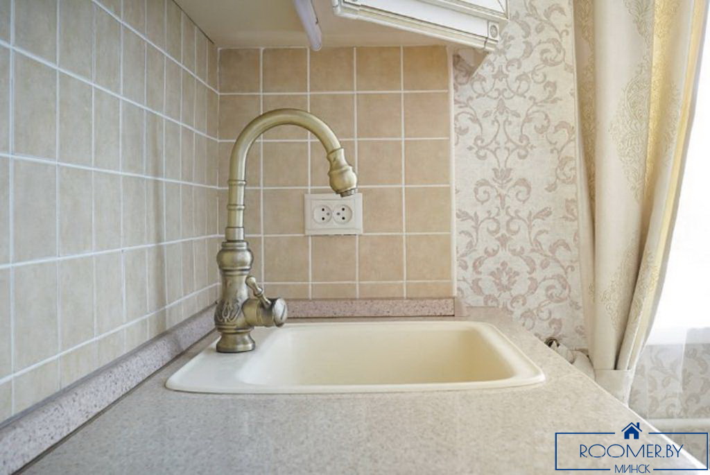 Двухкомнатная квартира в Минске на сутки Энгельса кухня