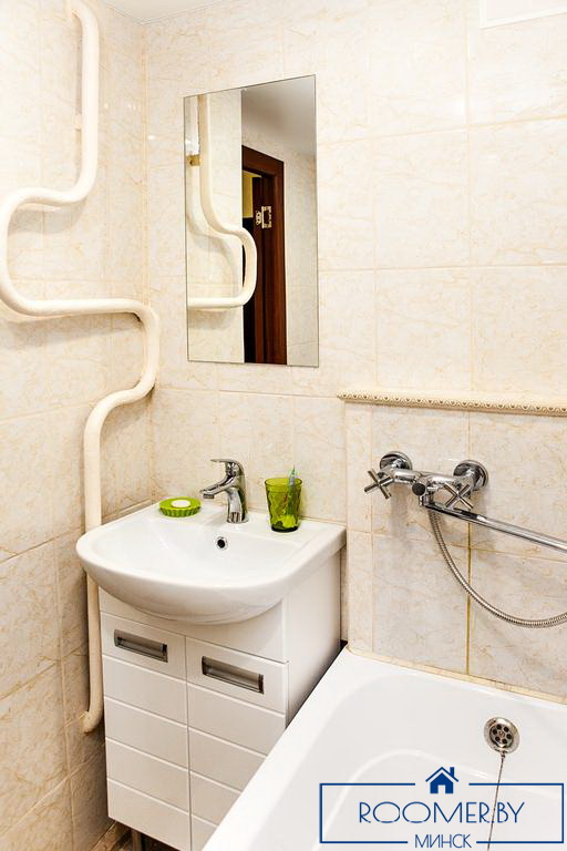 Однокомнатная квартира на сутки в Минске Свердлова ванна