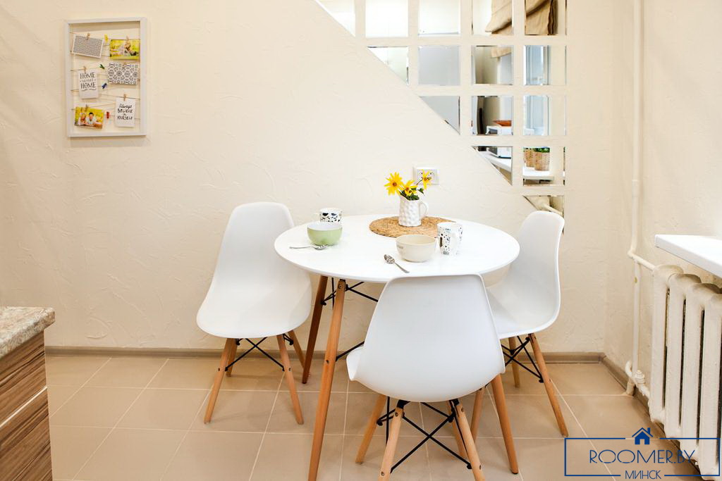 Однокомнатная квартира на сутки в Минске Свердлова кухня