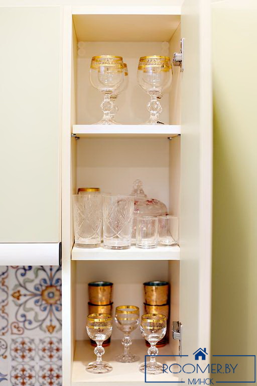 Однокомнатная квартира на сутки в Минске Свердлова кухня