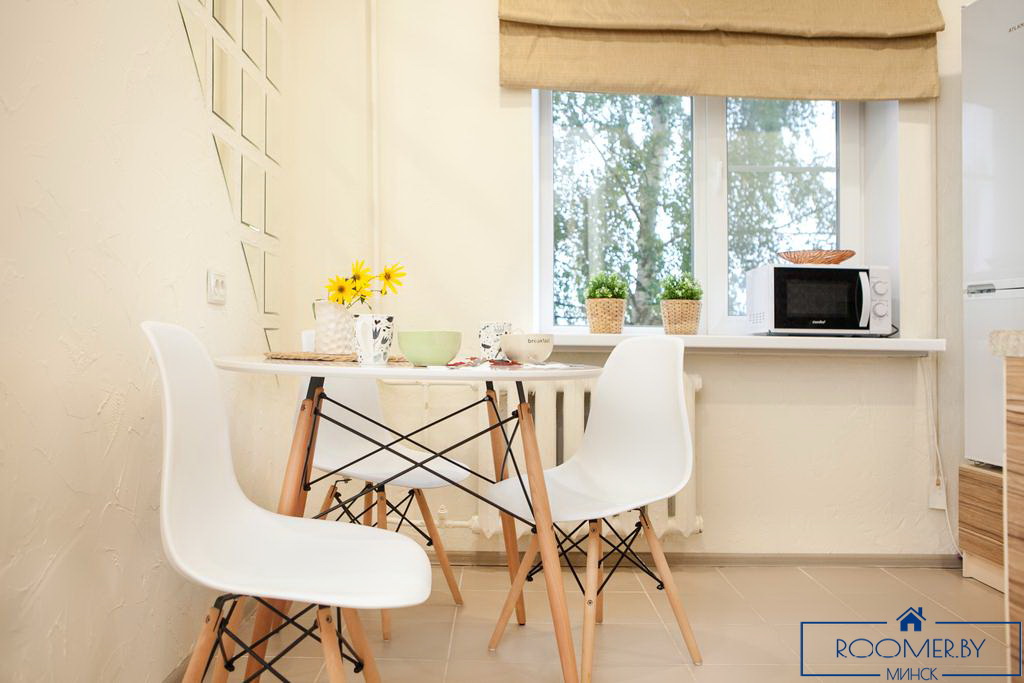 Однокомнатная квартира на сутки в Минске Свердлова кухня