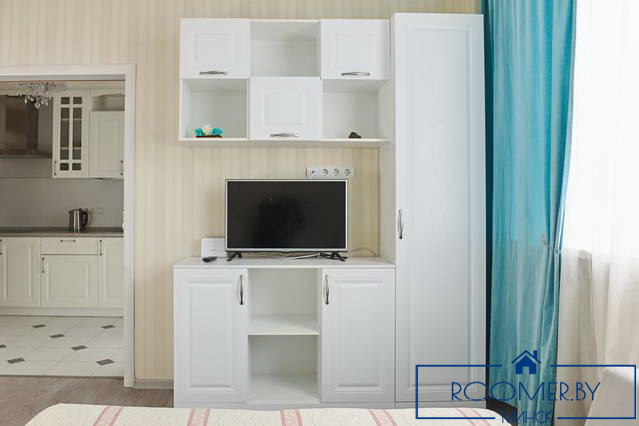 Однокомнатная квартира на сутки в Минске Володарского спальня