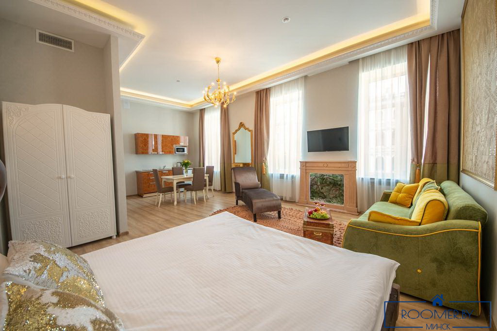 Однокомнатная квартира по улице Маркса, 20 спальня