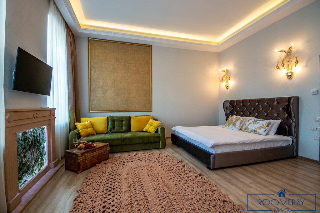 Однокомнатная квартира по улице Маркса, 20 спальня