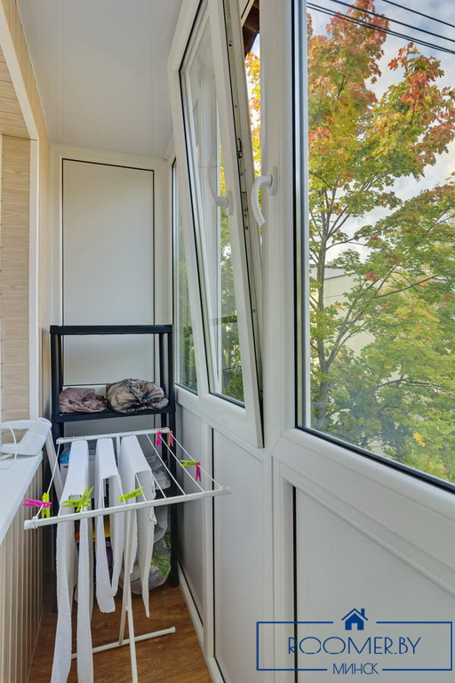 Квартира на сутки в Минске на улице Маркса, 6 балкон