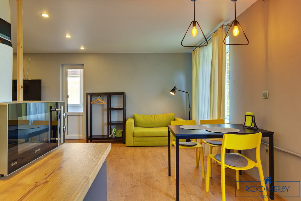 Квартира на сутки в Минске на улице Маркса, 6 гостиная