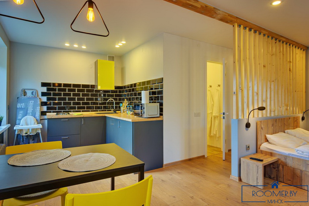 Квартира на сутки в Минске на улице Маркса, 6 гостиная