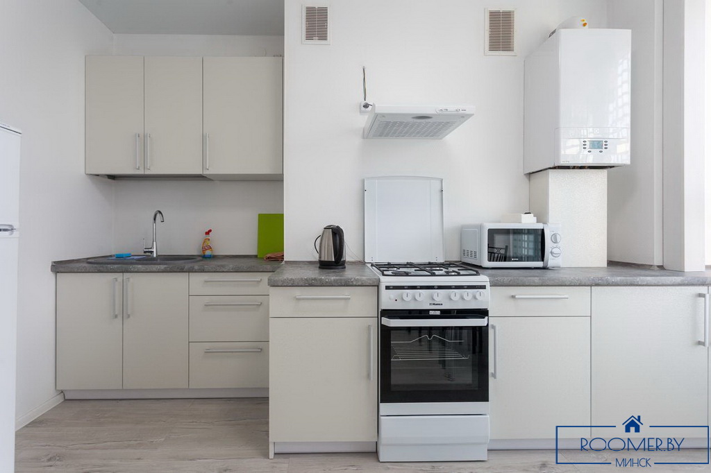 Квартира на сутки в Минске на улице Свердлова, 22 кухня