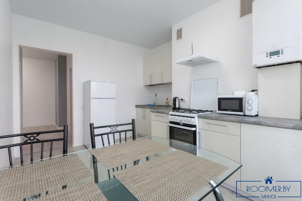 Квартира на сутки в Минске на улице Свердлова, 22 кухня