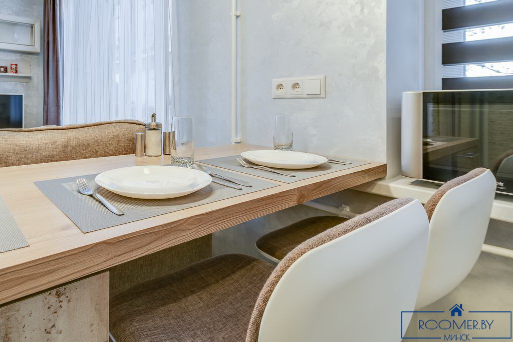 Двухкомнатная квартира на сутки Дзержинского кухня