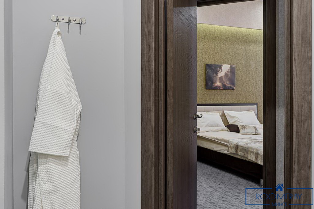 Двухкомнатная квартира посуточно Минск Короля спальня