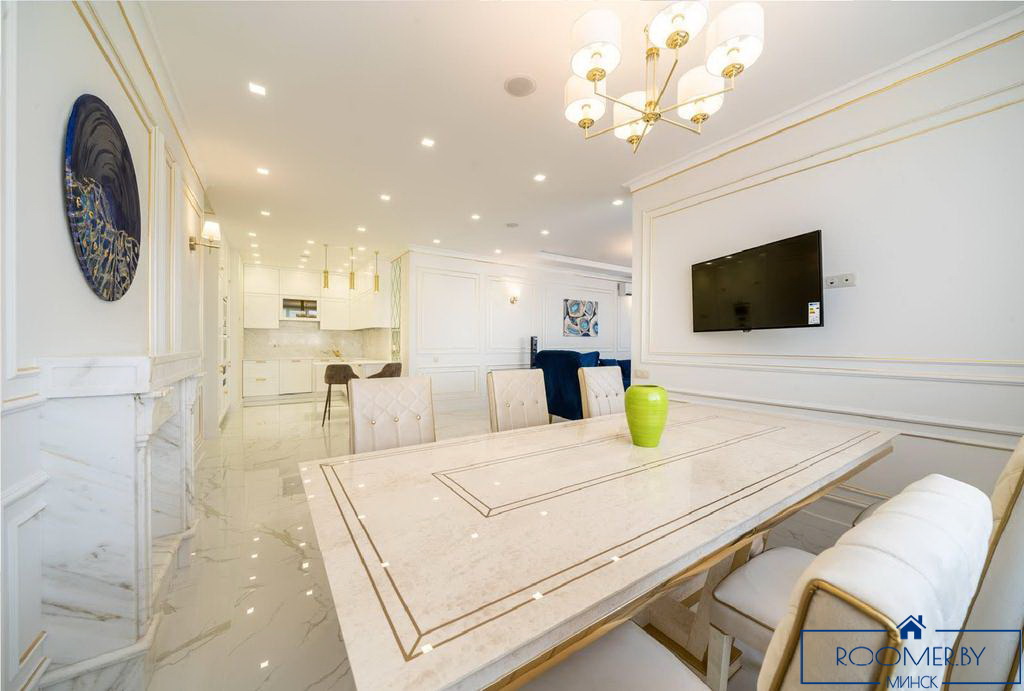 Двухкомнатная квартира на сутки Минск Ленинградская кухня