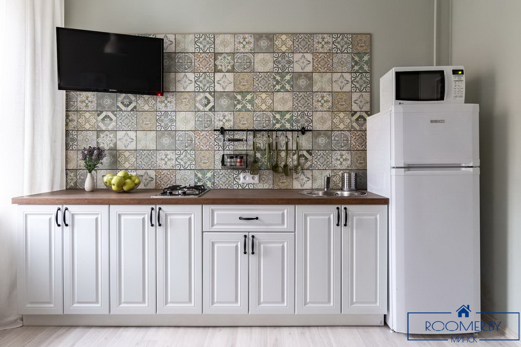 Квартира на сутки в Минске возле метро Площадь Ленина кухня