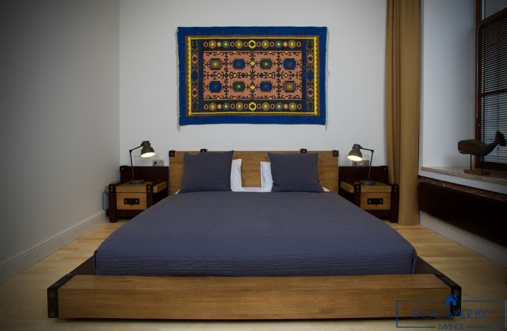 Квартира на сутки в Минске рядом с метро Купаловская спальня