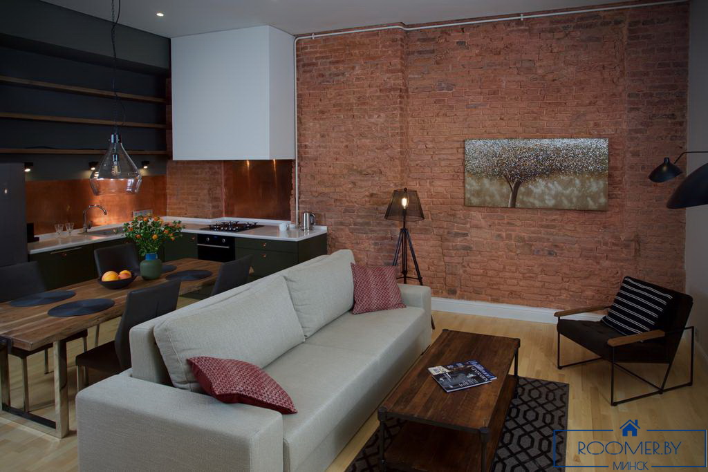 Квартира на сутки в Минске рядом с метро Купаловская гостиная