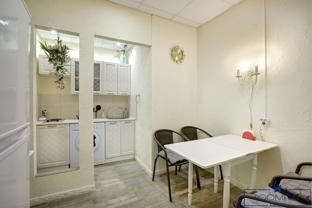 Квартира на сутки в Минске возле метро Площадь Ленина кухня