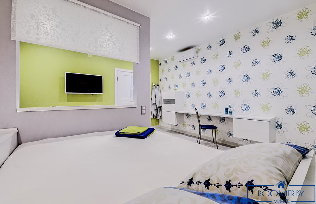 Однокомнатная квартира на сутки Дзержинского спальня