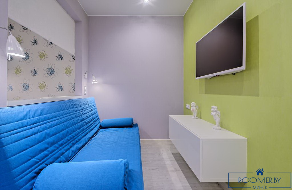 Однокомнатная квартира на сутки Дзержинского спальня