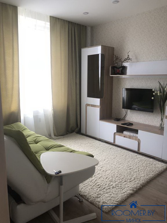 Однокомнатная квартира на сутки Дзержинского спальня