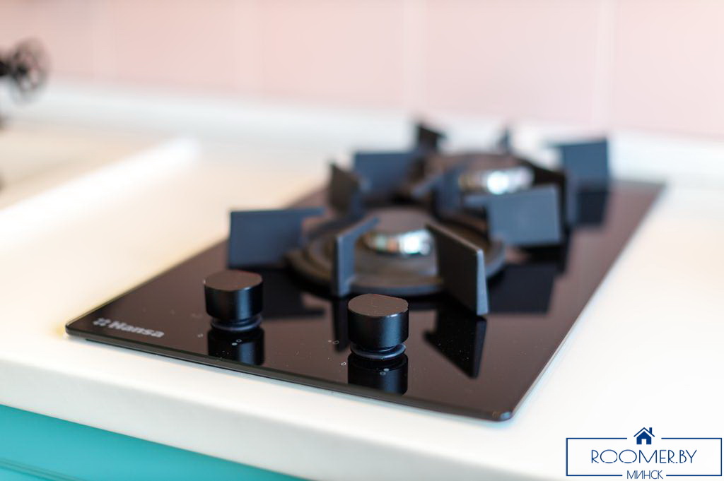 Однокомнатная квартира на сутки Минск Ленинградская кухня