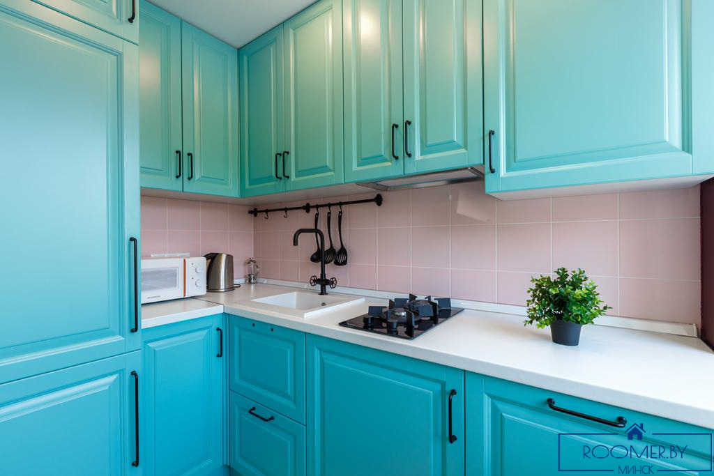 Однокомнатная квартира на сутки Минск Ленинградская кухня