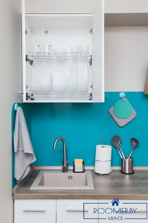 Однокомнатная квартира по проспекту Дзержинского, 11 кухня