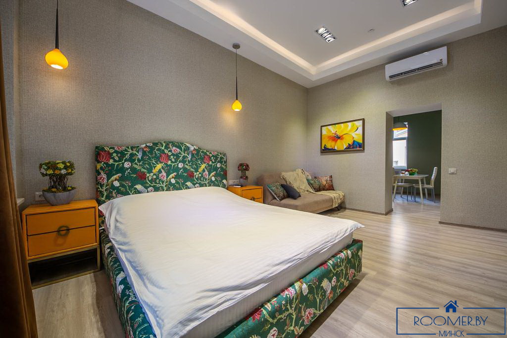 Однокомнатная квартира по улице Короля, 26 спальня