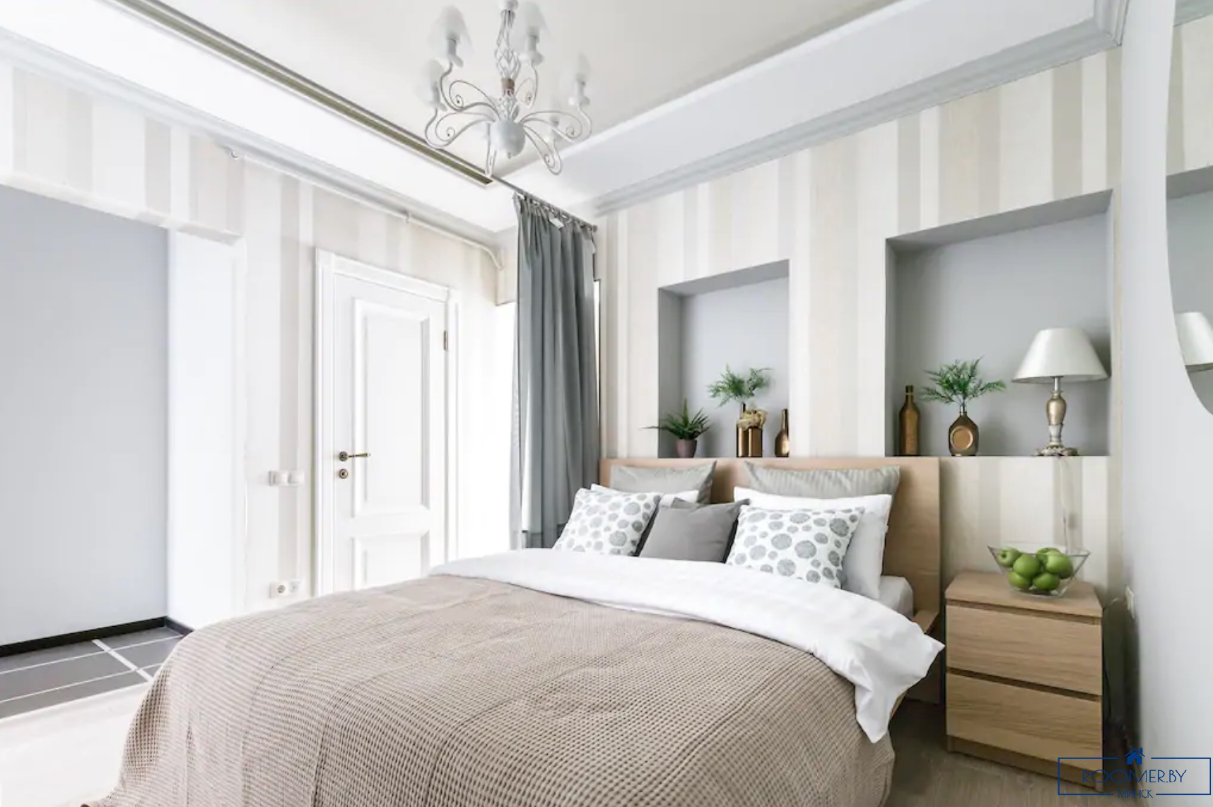 Пятикомнатная квартира на сутки Минск Ленинградская спальня