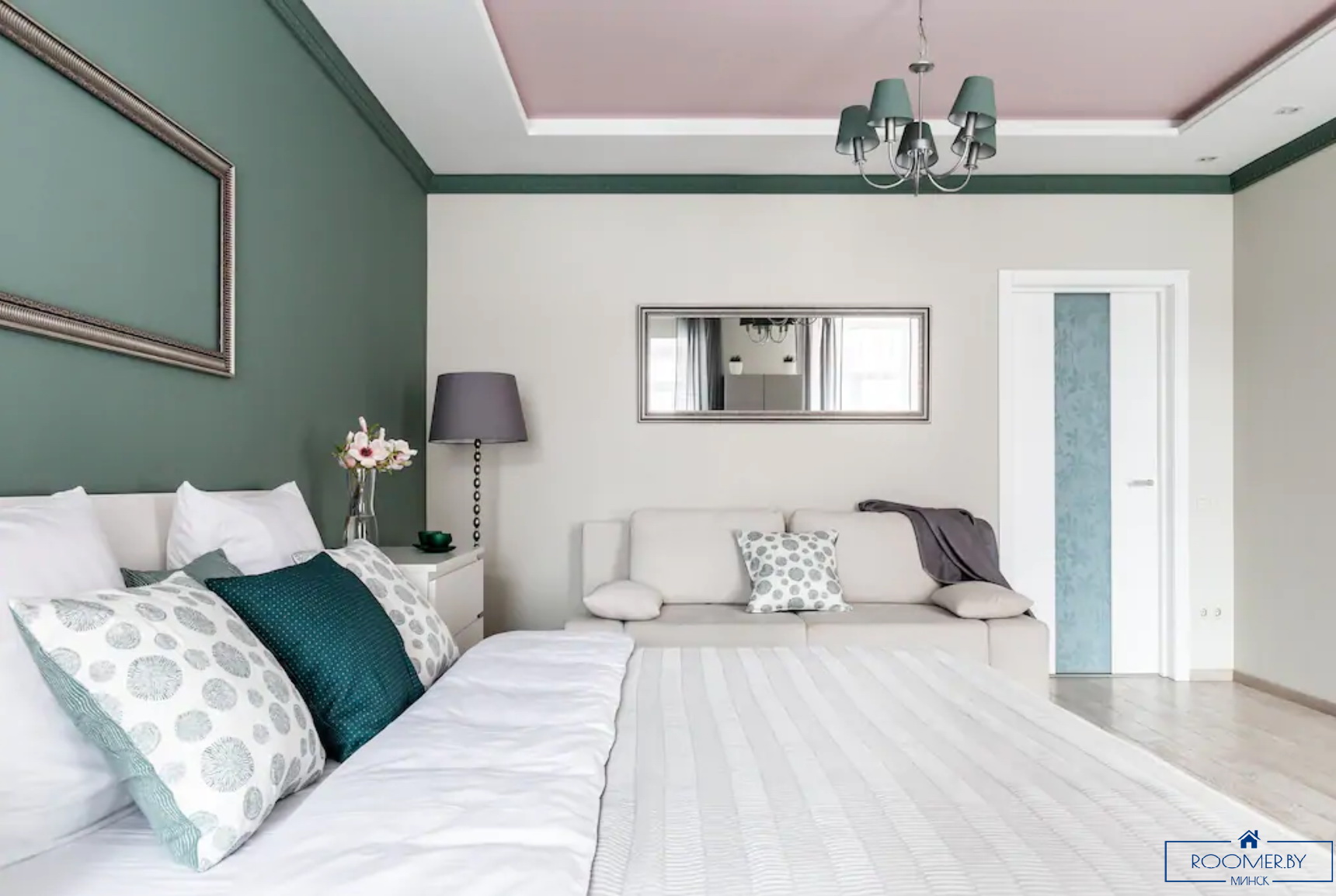 Пятикомнатная квартира на сутки Минск Ленинградская спальня