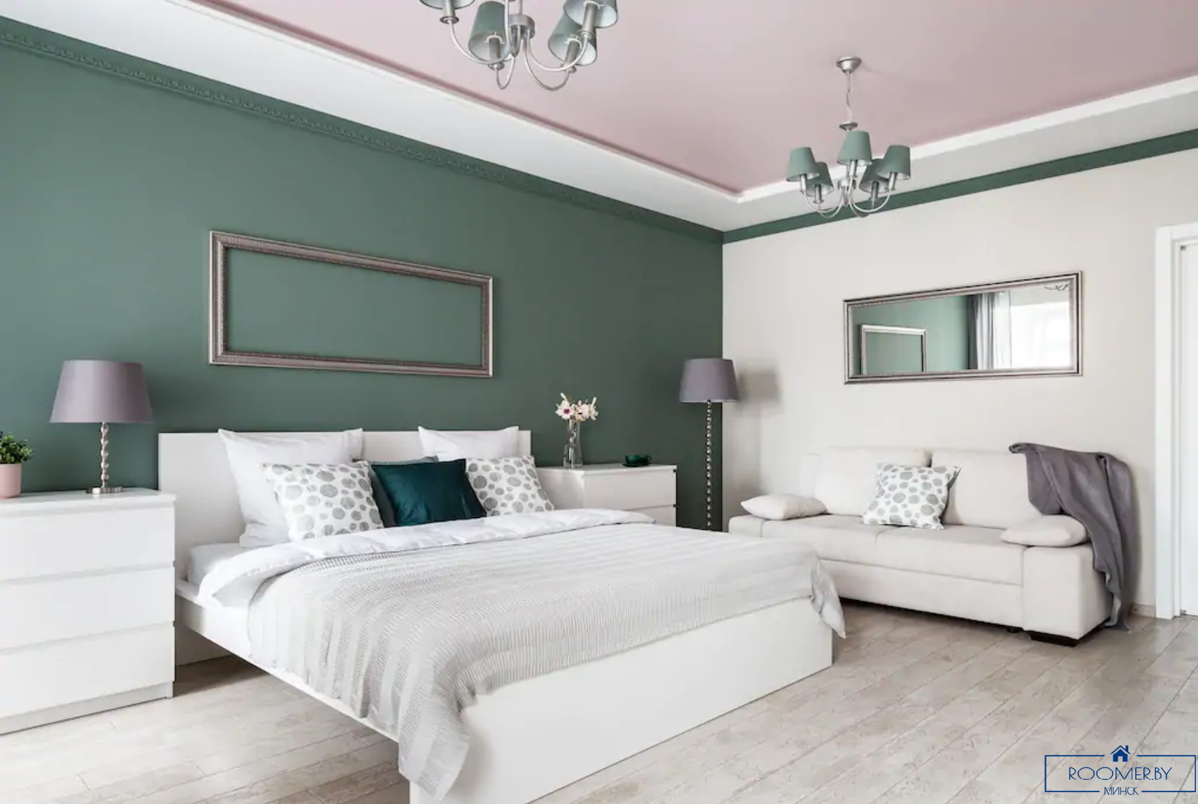 Пятикомнатная квартира на сутки Минск Ленинградская спальня