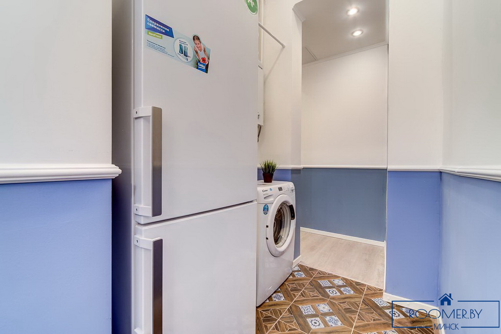 Квартира на сутки в Минске возле метро Площадь Ленина кухня