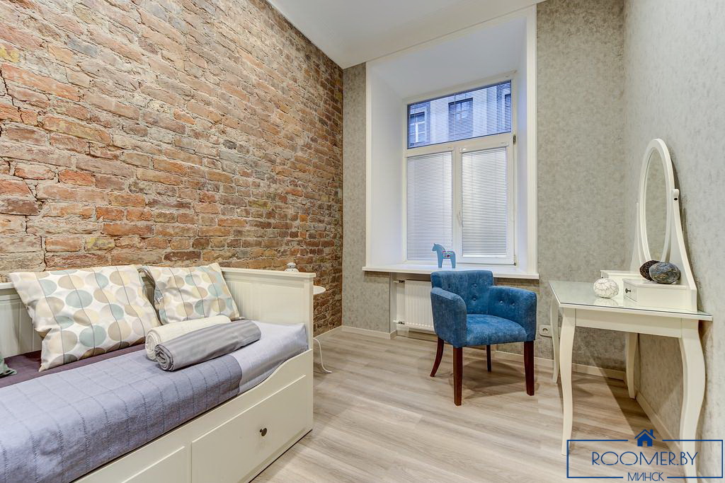 Квартира на сутки в Минске возле метро Площадь Ленина спальня