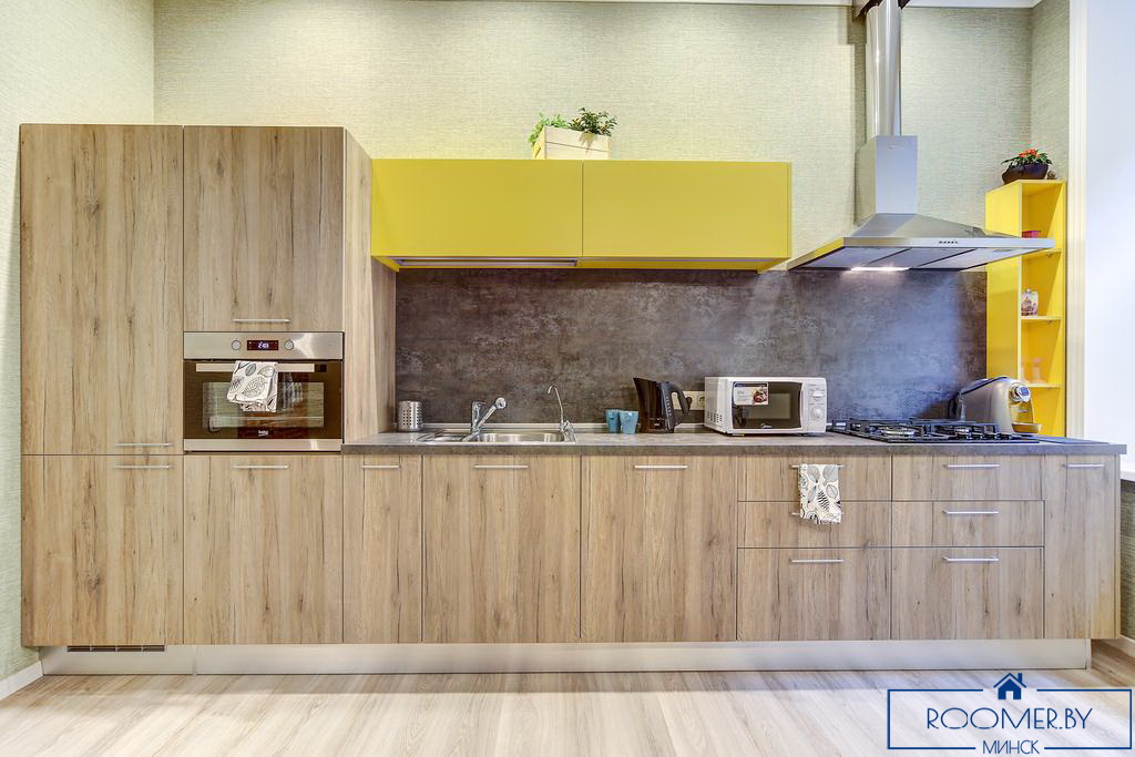 Квартира на сутки в Минске возле метро Площадь Ленина кухня