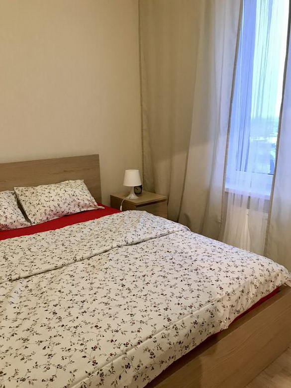 Трехкомнатная квартира на сутки в Минске на Ленинградской, 2 спальня