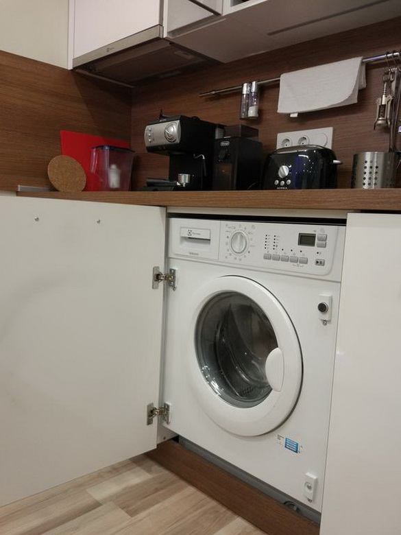 Однокомнатная квартира в Минске на проспекте Дзержинского кухня