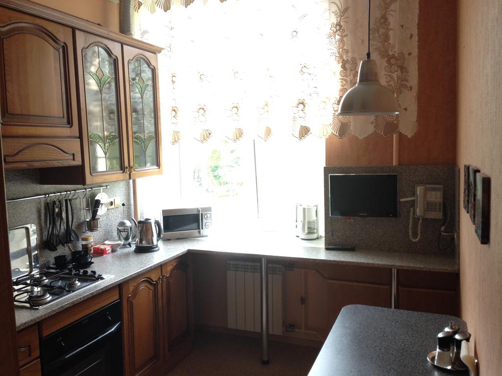 Трехкомнатная квартира посуточно в Минске на Короля, 18 кухня