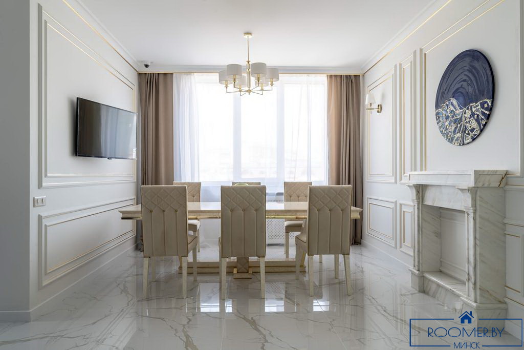 Двухкомнатная квартира на сутки Минск Ленинградская кухня