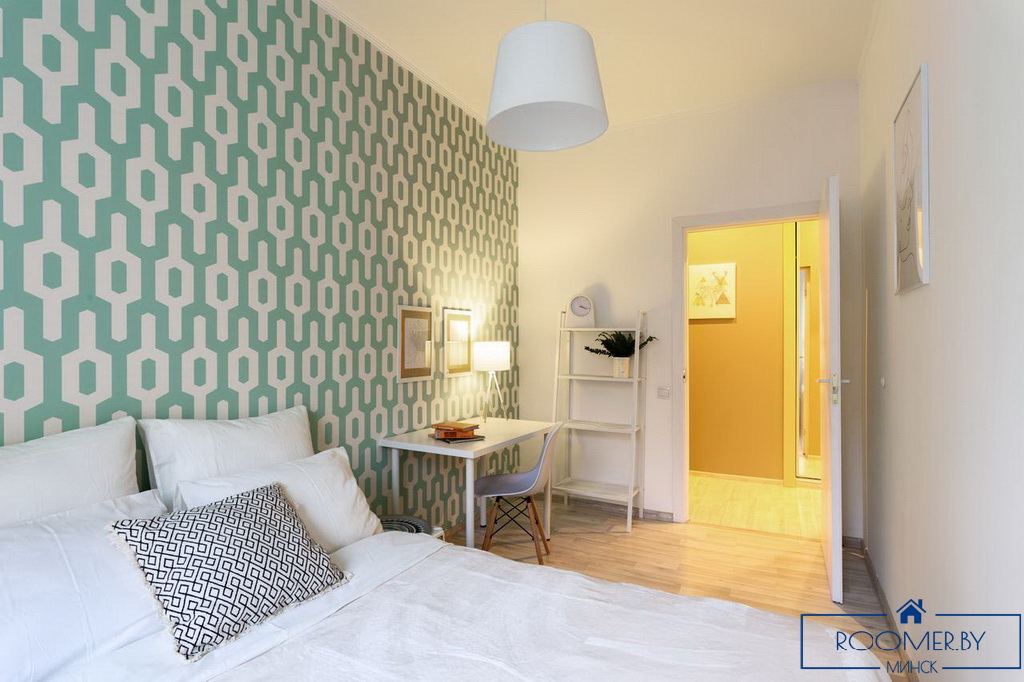 Квартира на сутки в Минске возле метро Площадь Ленина спальня