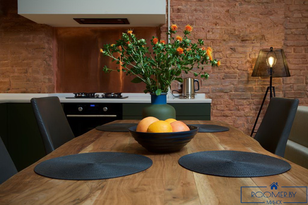 Квартира на сутки в Минске рядом с метро Купаловская кухня