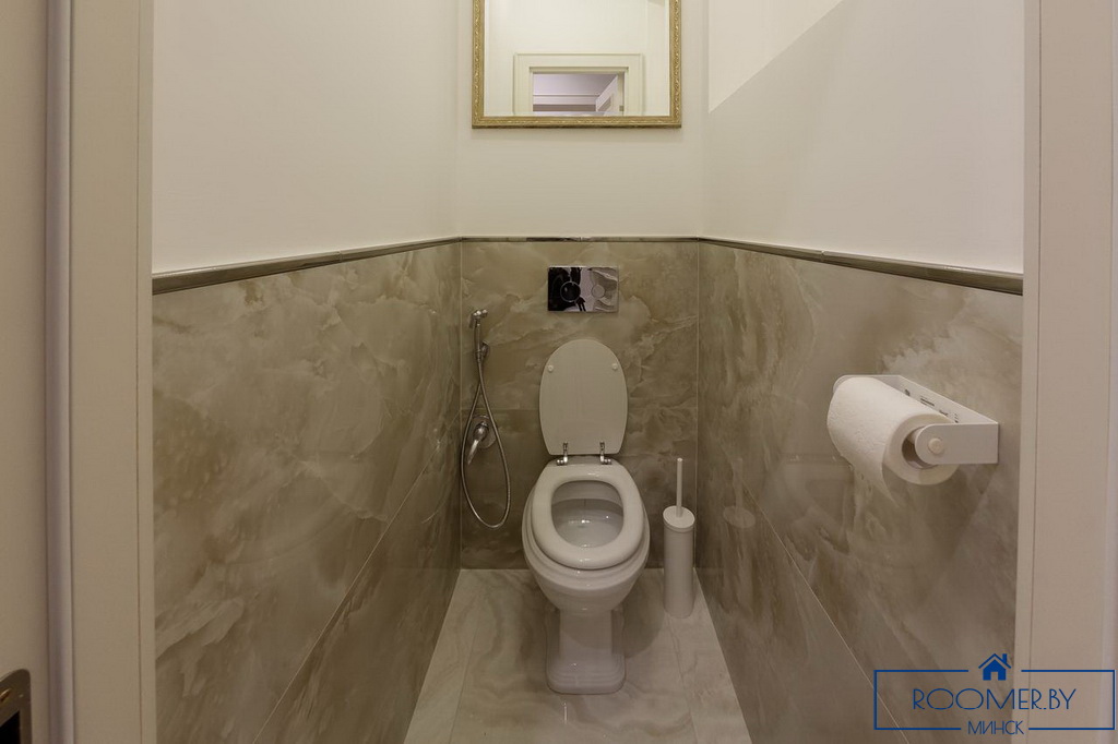 Квартира на сутки в Минске на улице Ленинградская, 2 туалет
