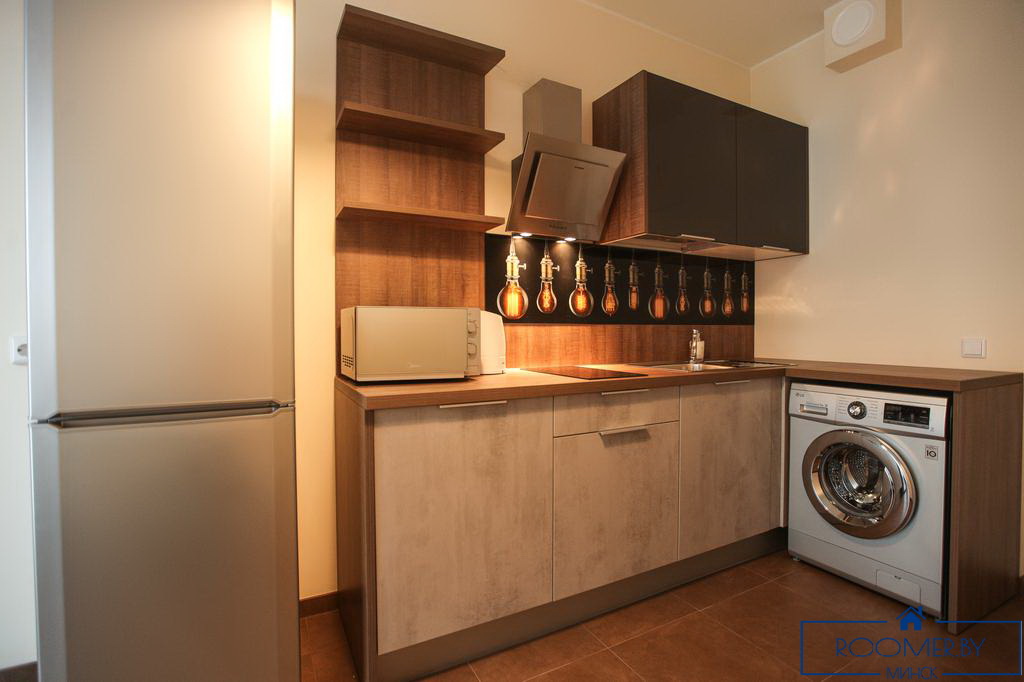 Однокомнатная квартира на сутки Дзержинского кухня