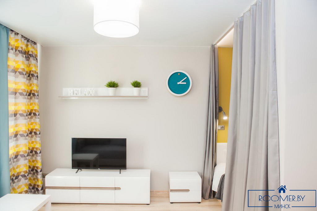 Однокомнатная квартира по проспекту Дзержинского, 11 гостиная