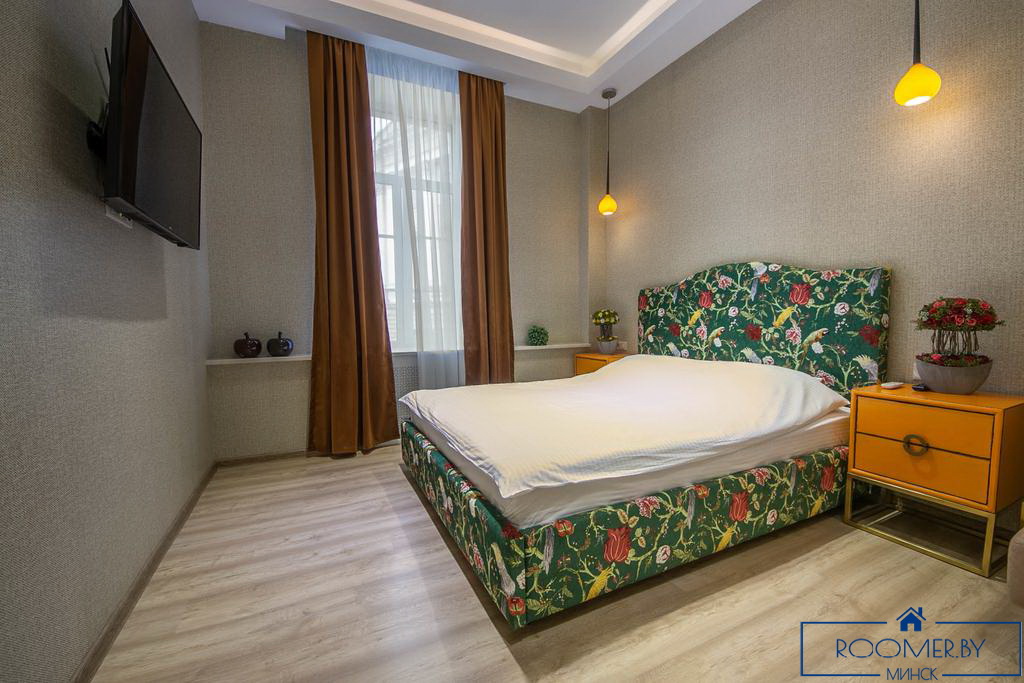 Однокомнатная квартира по улице Короля, 26 спальня